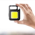 thumbnail image 2 of Mini llavero con luz USB portátil multifuncional, luz de trabajo COB, luz de campamento, luz de emergencia para acampar al aire libre, 2 of 6
