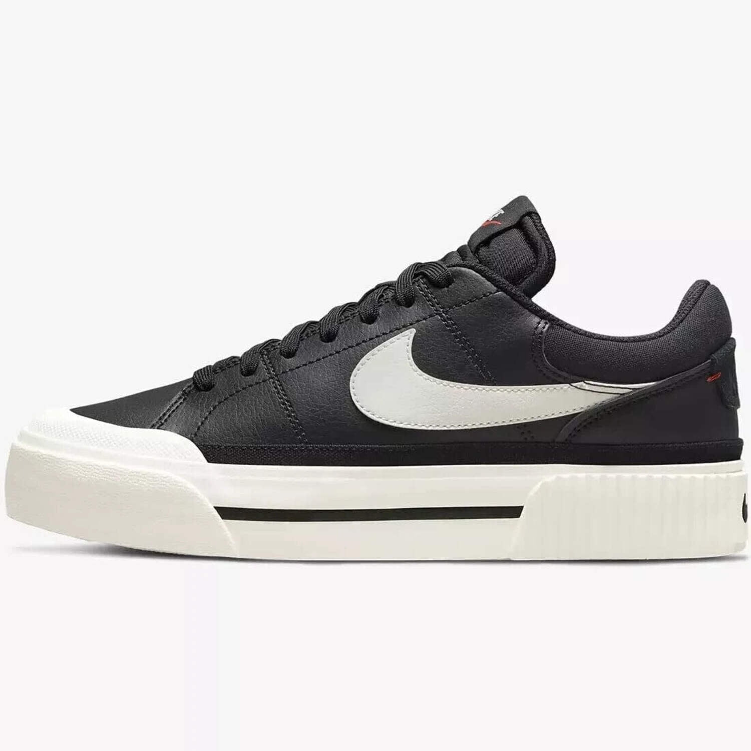 Nike Court Legacy Lift DM7590-001 Sneakers Women's Black Platform