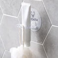 thumbnail image 2 of Abbracc Multi Slots Toothbrush Holder Shaver Stand Rack Self Adhesive Toothpaste Holder Four Slot smiling, 2 of 7