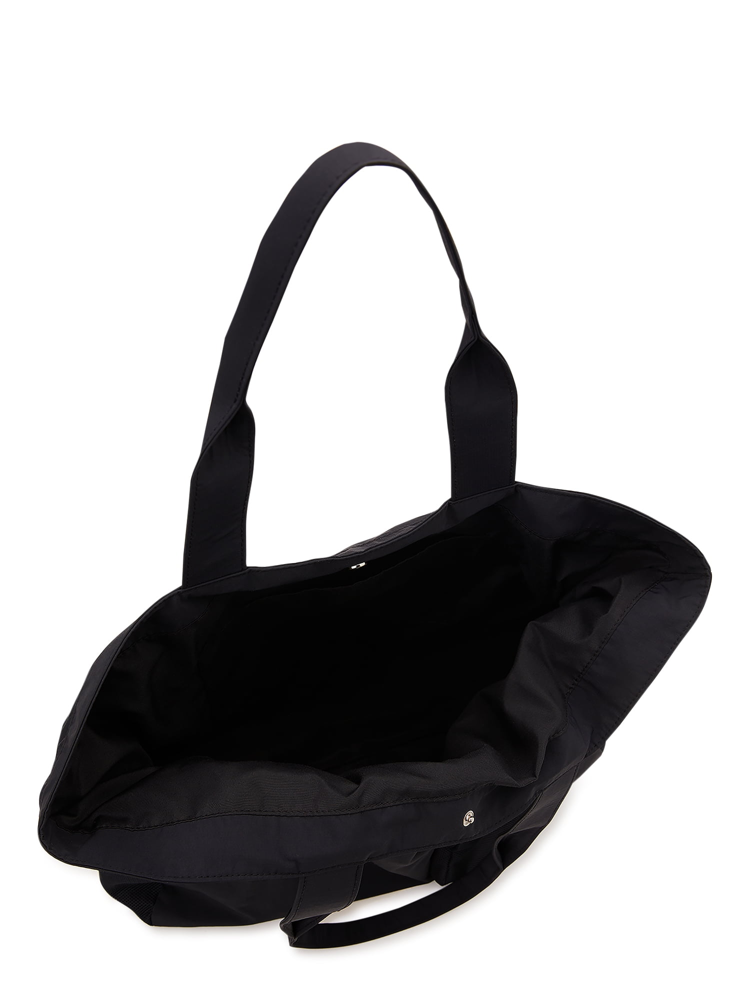 Athletic Works Women's Tote Bag with Removable Pouch, Black