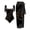 Z2 Black, variant on Erwazi High Cut One Piece Swimsuits for Women 2 Piece Tie Side Swim Warp Skirt Beach Trendy Bathing Suit Set