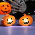 thumbnail image 3 of YZEGDCH Halloween Decorations Indoor Cute Pumpkin Decor Night Lamp Saved Spooky LED Tea Lights Candles Light Halloween Indoor Decoration Gifts, 3 of 9