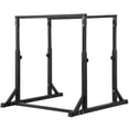 Parallel Structure Bar Dip Bar 800 lbs Heavy Duty Dip Stand Adjustable Height Fitness Home Gym ...