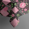 thumbnail image 5 of Pioneer Flower Floral Print Pattern Square Tablecloth, Waterproof Wipeable Spillproof Washable Table Cover for Home Kitchen Party Decor, 60"x60", 5 of 6