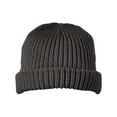 thumbnail image 2 of Big Accessories BA698 Dock Cuffed Beanie-Black, 2 of 5