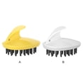 thumbnail image 3 of Matsuzay Cepillo para champú, masajeador de cabeza para el cuero cabelludo, depurador de ducha multifuncional cómodo, peine de relajación Juegos de accesorios de baño Blanco, 3 of 6