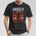 thumbnail image 2 of Proud LA Firefighters T-Shirt – LAFD Los Angeles Firefighters Hero Shirt, USA Firefighter Support Tee, First Responder Appreciation Graphic Top, 2 of 3