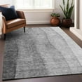 thumbnail image 6 of Addison Rugs Mayfield Washable Transitional Ombre Gray Rectangle Rug, 5' x 7'6", 6 of 6