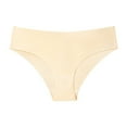 thumbnail image 5 of Panties for Women,Everyday Low Rise Sport Briefs Soft Comfortable Seamless Panty for,Womens Underwear,Beige,M, 5 of 5