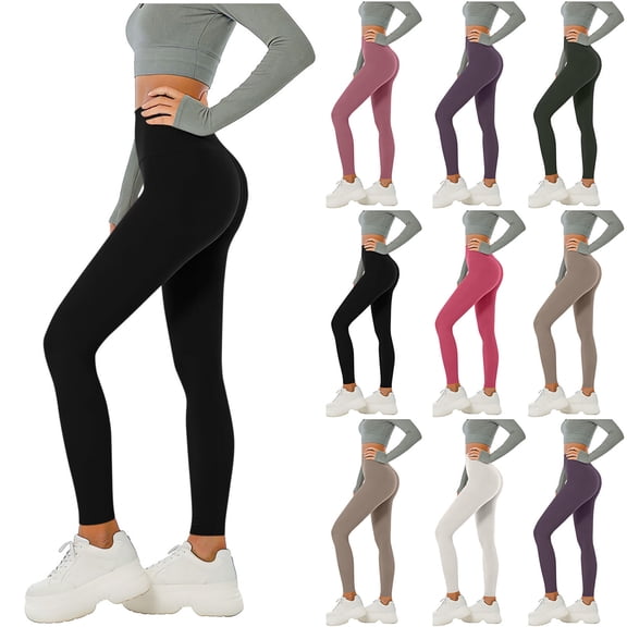 Naittoop Buttery Soft Leggings for Women, High Waisted Belly Control No See Through Workout Yoga Pants