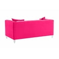 thumbnail image 5 of TOV Furniture Bea Hot Pink Velvet Loveseat, 5 of 6