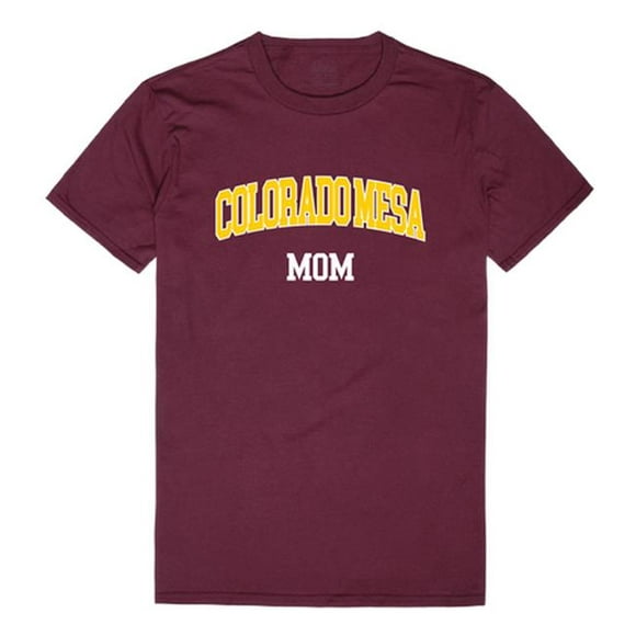 W Republic Products 549-284-MAR-02 Colorado Mesa Université Collège Maman T-Shirt & 44; Marron - Moyen