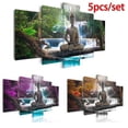 thumbnail image 4 of 5Pcs Canvas Modern Picture Wall Art Decor Home Buddha Zen Landscape Painting Unframed, 4 of 7