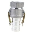 thumbnail image 3 of MERRYHAPY 1 Set Air Hose Connector Aluminum Alloy Compression Fitting for Oil Pipes, 3 of 4