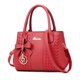 thumbnail image 2 of Bolso de mujer con textura de lazo en el hombro inclinado y gran capacidad con hilo de bordar, 2 of 6