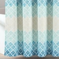 thumbnail image 6 of Lush Decor Blue, White, Multi-color Polyester Shower Curtain, 72" x 72", 6 of 11