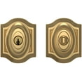 thumbnail image 2 of Baldwin 5237050ENTR Bethpage Style Keyed Entry Door Knob Set, Satin Brass & Black, 2 of 7