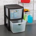 thumbnail image 4 of Sterilite 2 Bin Storage System Black, 4 of 5