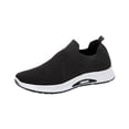 thumbnail image 2 of EKVAHL Men's Slip on Walking Shoes Light Breathable Non Slip Running Shoes Arch Support Casual Fashion Sneakers Mesh Workout Sports, 2 of 5
