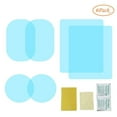 thumbnail image 1 of 6 Pieces Car Rear View Mirror Film Automotive Rain Adhesive Accessory Universal Rain-proof Auto Glass Anti-glare Anti-fog Coating Sticker Driving Removable, 1 of 9