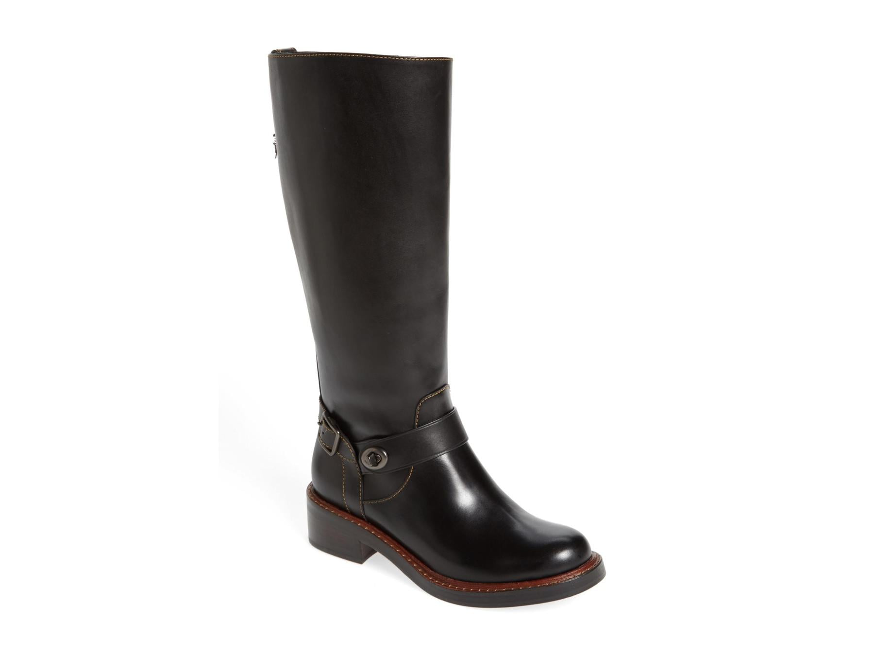 coach womens knee high boots