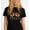 Black-2, variant on Colorful Battery themed Graphic for Teachers Funny Work life Balance Casual Tee print T Shirt