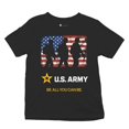 thumbnail image 5 of US Army Be All You Can Be Youth T-shirt American Flag Military Veteran DD 214 Patriotic Armed Forces Licensed Kids, 5 of 7