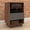 Walnut / Charcoal, variant on Nexera Stereo TV Stand for TVs up to 66 inches, Black