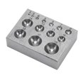 thumbnail image 3 of Bloque de acero para pulido fino de alta dureza, herramienta para hacer joyas sin rebabas y más suave para bricolaje., 3 of 14
