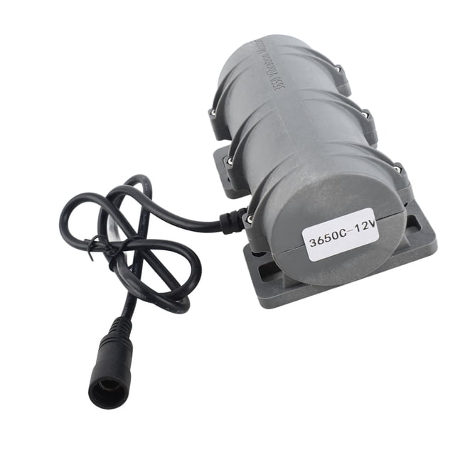 Moteur à Vibration 3650 Double Roue Excentrique Moteur Vibrant avec Adaptateurs de Vitesse Réglables 3800RPM DC