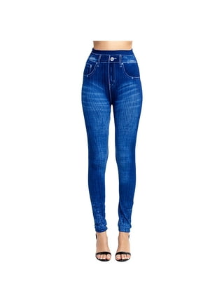 Lolmot Jeggings For Women Stretchy High Waist Jeans Slim
