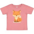 thumbnail image 3 of Inktastic Cute Fox Illustration Boys or Girls Baby T-Shirt, 3 of 5