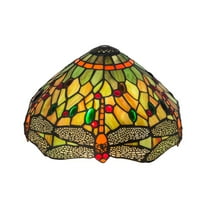 12 In. Wide Tiffany Hanginghead Dragonfly Shade