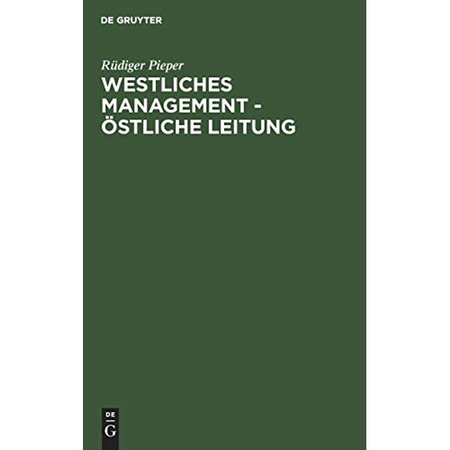 Gestion des Westliches - Stliche Leitung (Édition Allemande)