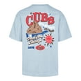 thumbnail image 3 of Men's '47 Light Blue Chicago Cubs Ice Cream Parlor Foundation T-Shirt, 3 of 3