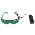 thumbnail image 2 of Gafas de obturador LED de Halloween Sunnimix Máscara de ojo verde, 2 of 8