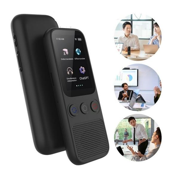Portable Translator 138 Language Smart Translator Offline In Real Time Smart AI Voice instant language translator ,Long-Lasting