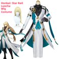 thumbnail image 2 of Disfraz de Halloween para mujer, ropa de juego Honkai Star Rail, Luocha, 2 of 4