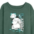 thumbnail image 3 of Pokémon - Psyduck Anime - Women's Lightweight French Terry Long Sleeve Shirt, 3 of 5