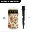 thumbnail image 6 of SEANATIVE Sunflower Cemetery Solar Lights for Grave Grandma Memorial Lights for Cemetery Solar Pathway Lights Solar Stake Lights LED Solar Garden Lights for Yard Patio Driveway, 6 of 7