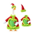 thumbnail image 2 of Qwtwty Christmas Lawn Goose Clothes for 23" Geese Statue, Yard Goose Decorations for Yard Lawn Outdoor Garden Patio Statue Xmas Santa Holiday Decor, 2 of 7