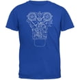 thumbnail image 1 of T-Shirt Jeunesse Royal Engine Schematic, 1 of 1