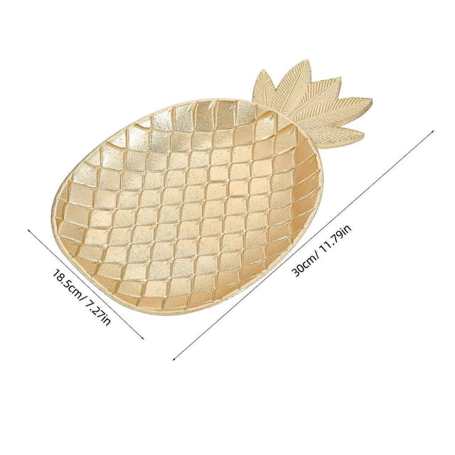 Nuts Tray Pineapple-Shaped Dessert Cake Tray for Storing 1Pcs