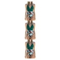 thumbnail image 4 of Traje de Baño Advancent Espalda Abierta Acolchado Impreso Verde + Flor Negra L 3Conjunto, 4 of 6