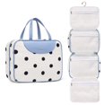 thumbnail image 1 of Neceser Bosidu para mujer, colgante, de viaje, con lunares, 1 of 6