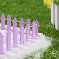 thumbnail image 2 of OULII 10Pcs Small Fence Panels Miniature Scene Decorative Courtyard, 2 of 6
