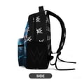 thumbnail image 5 of 16.2In Wres-Tler W-W,E Backpack with Front Pocket Cartoon Backpacks Travel Laptop Daypack Bags For Men Women, 5 of 8