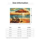 thumbnail image 5 of Balery Beach Umbrella Sunset Manta de Franela con Dibujo, Lujo Ultra Suave y Cálido, Antipelusa y Resistente a las Arrugas para Cama, Sofá, Camping -80"x60", 5 of 6