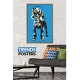 thumbnail image 2 of Keith Kimberlin - Puppy - Modern Weimaraner Pop Art Wall Poster, 22.375" x 34", Framed, 2 of 5