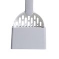 thumbnail image 4 of Cat Litter Shovel with Holder Cat Sand Toilet Cleaning for Kitten Pet White Gray, 4 of 8